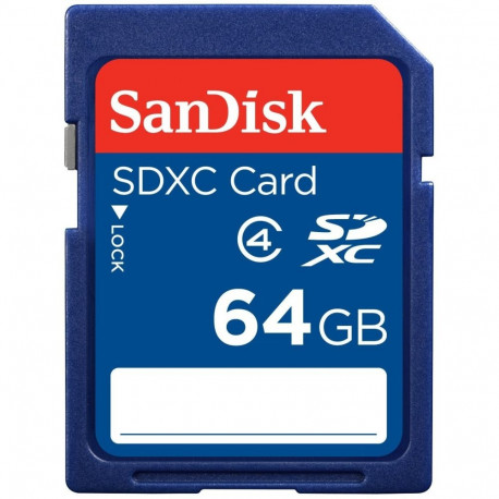 "CARD SDXC 64GB Sandisk C4"