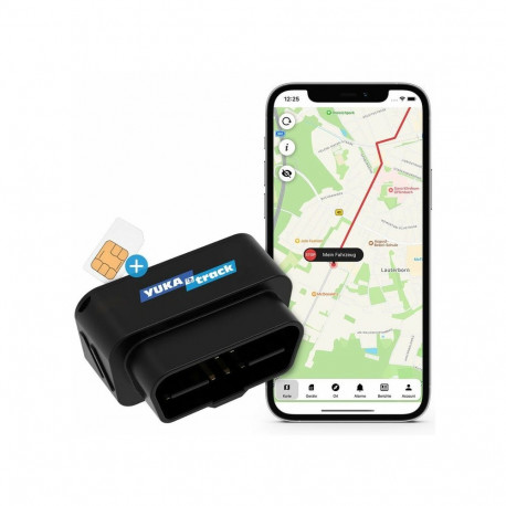 """IoT YUKAtrack AIO GPS OBD2 Car Tracker with SIM + Data Flat"""