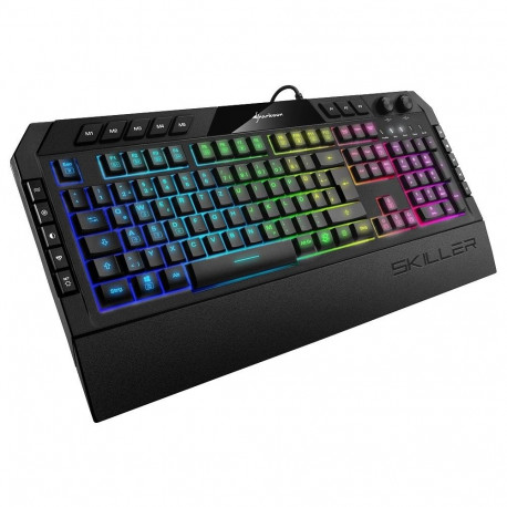 "Sharkoon Gaming Tastatur Skiller SGK5 schwarz DE"