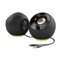 "Creative Lautsprecher Pebble SE RGB Stereo. schwarz"