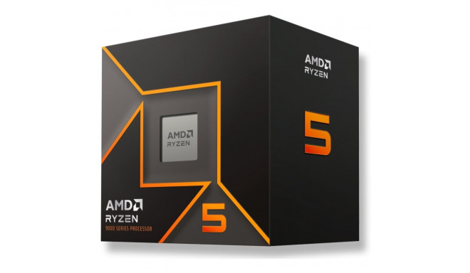 "AMD Ryzen 5 9600 5.2GHz AM5 6C/12T 65W 38MB Processor with Wraith Stealth Cooler Box"
