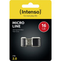 "STICK 16GB USB 2.0 Intenso 3500470 Micro Line Black"