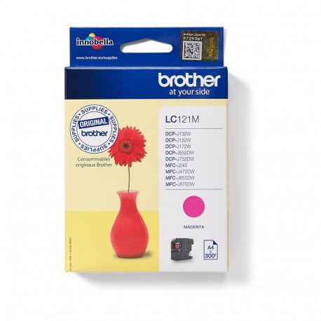 "Brother Tinte LC-121M MFC-J470DW J870DW. DCP-J752DW"