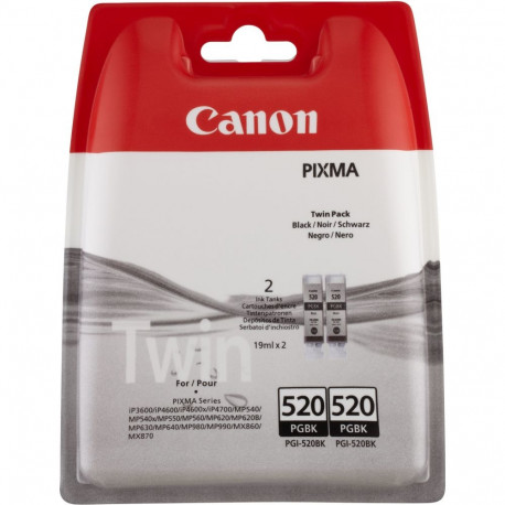 "Canon PGI-520BK schwarz Twin Pack"