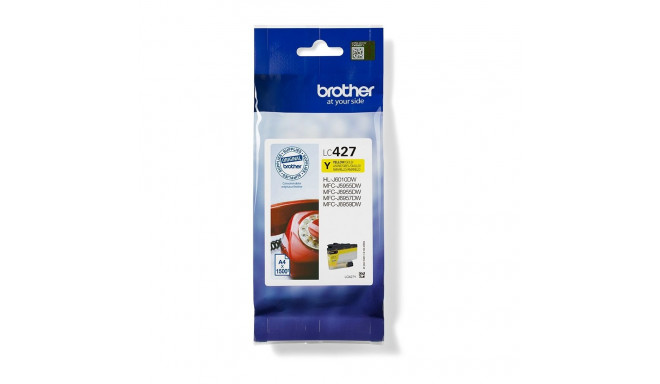 "Brother Tinte LC-427Y Gelb bis zu 1.500 Seiten nach ISO/IEC 24711"