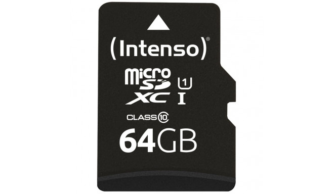 "CARD 64GB Intenso 3424490 MicroSD - UHS-I"