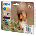 "Epson Tinte 378XL C13T37984010 Multipack (BKMCY/Hellmagenta/Hellcyan) 6er bis zu 830 Seiten"