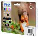 "Epson Tinte 378XL C13T37984010 Multipack (BKMCY/Hellmagenta/Hellcyan) 6er bis zu 830 Seiten"