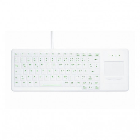 "CHERRYAKTIVE KEY Hygiene Compact Touchpad Keyboard Fully Sea"