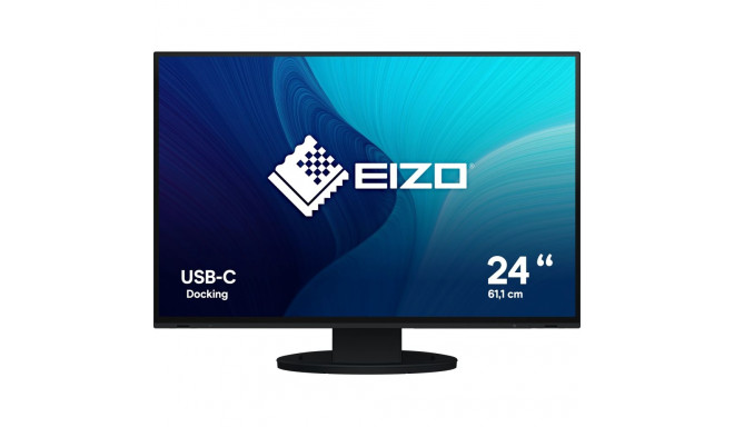 "EIZO 61.0cm (24"") EV2485-BK 16:10 HDMI+DP+USB-C IPS bl."