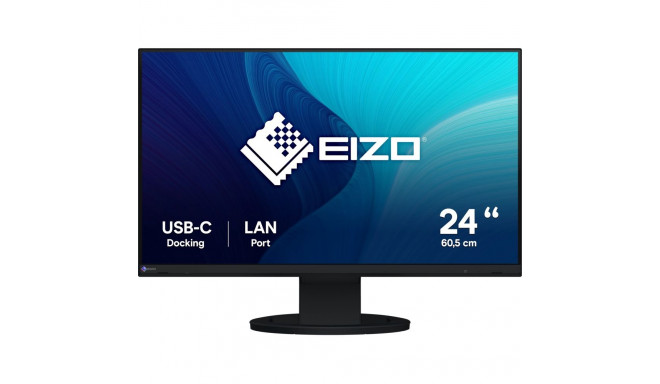"EIZO 60.5cm (23.8"") EV2490-BK 16:09 HDMI+DP+USB-C black"