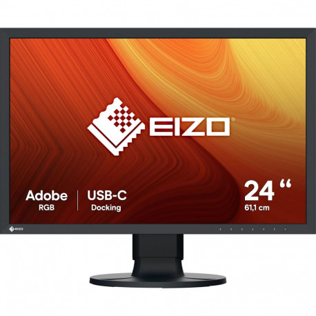 "EIZO 61.1cm (24.1"") CS2400R 16:10 HDMI+DP+USB-C IPS black retail"