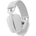 "Logitech Zone Vibe 100 Headset full size Bluetooth wireless off-white"