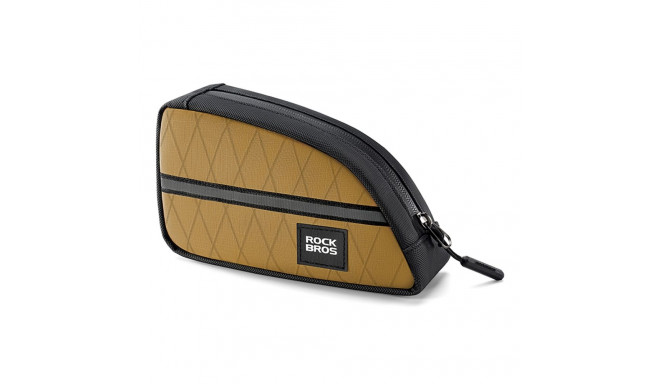 Rockbros Triangle Bike Frame Bag 0.8l - Brown