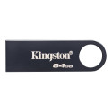 Kingston DataTraveler SE9 G3 64 GB USB 3.2 tume nikkel