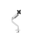 NEOMOUNTS SELECT DESK MOUNT SINGLE DISPLAY (TOPFIX CLAMP & GROMMET) WHITE