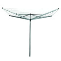 BRABANTIA pöörlev pesukuivatusrest Topspinner 40m 4 haru metallik hall 310744