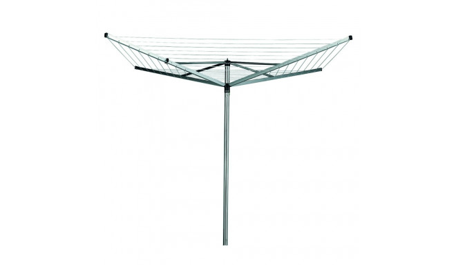 BRABANTIA pöörlev pesukuivatusrest Topspinner 40m 4 haru metallik hall 310744