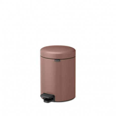 New! BRABANTIA pedal bin NewIcon 5L Satin Taupe 233982