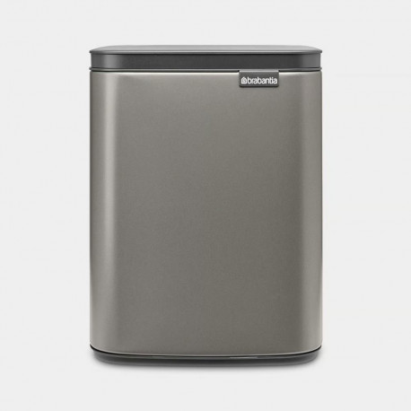 BRABANTIA waste bin Bo 7l Platinum 222924
