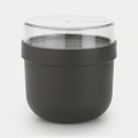 BRABANTIA Make & Take hommikusöögi kauss 0.5L tumehall 204180