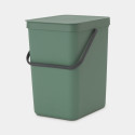 BRABANTIA prügikast Sort & Go 25 l nulu-roheline 129964
