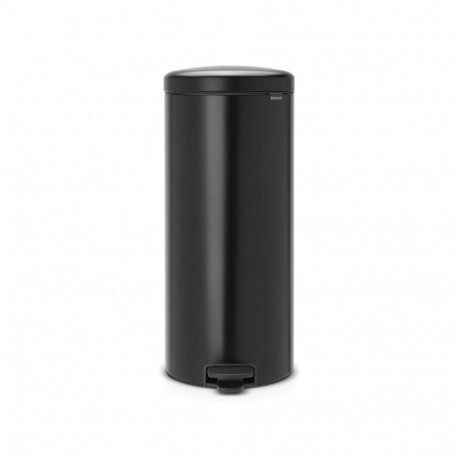 BRABANTIA waste bin with pedal NewIcon 30 l Matt Black 114540