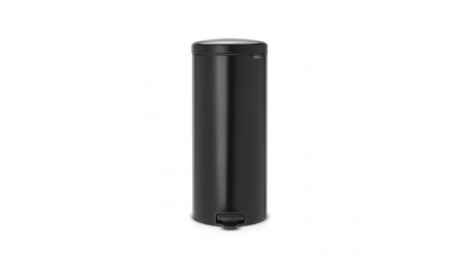 BRABANTIA waste bin with pedal NewIcon 30 l Matt Black 114540