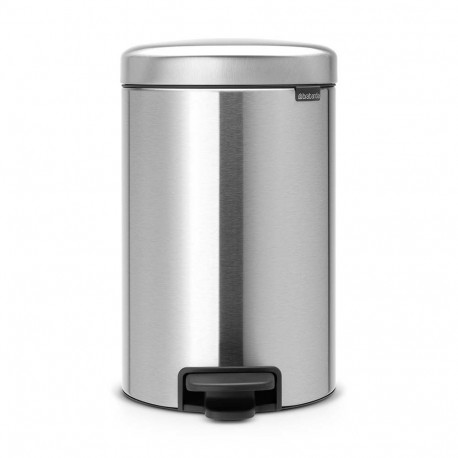 BRABANTIA waste bin with pedal NewIcon 12 l Matt Steel 113604