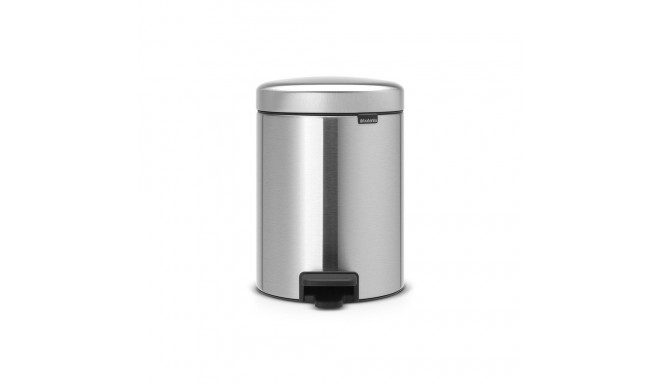 BRABANTIA waste bin with pedal NewIcon 5 l Matt Steel 112645