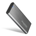 AXAGON EEM2-SG2 external Gehause fur M.2 SSDs USB-C 3.2 Gen 2 - silver