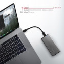 AXAGON EEM2-SG2 external Gehause fur M.2 SSDs USB-C 3.2 Gen 2 - silver