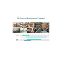 VIGI NVR2016H-1 6P videoregistraator PoE+