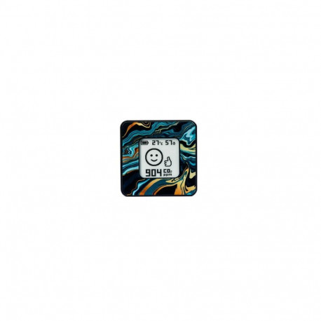 AIRVALENT home air quality sensor Black/Lava