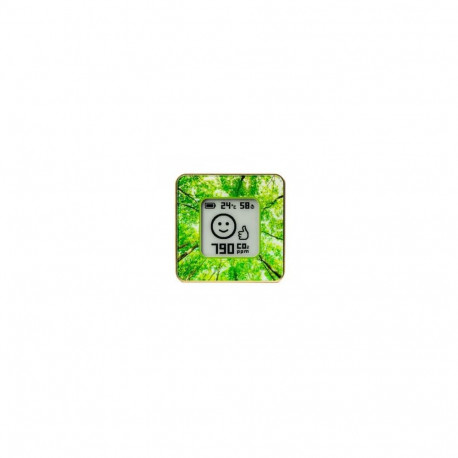 AIRVALENT home air quality sensor Gold/Treetops