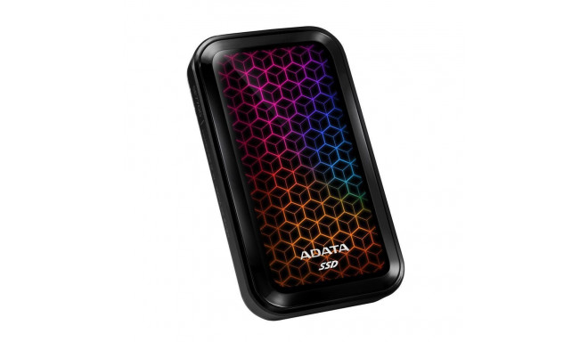 väline SSDADATA SE770G 2TB USB-C USB 3.2 kirjutamiskiirus 800 MB/s lugemiskiirus 1000 MB/s ASE770G-2