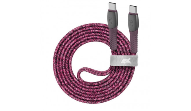CABLE USB-C TO USB-C 1.2M/RED PS6105 RD12 RIVACASE