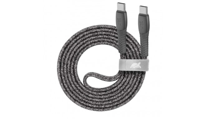 CABLE USB-C TO USB-C 1.2m/hall PS6105 GR12 RIVACASE