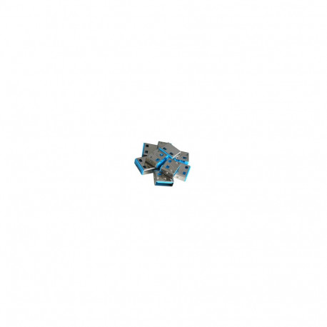 10 USB Portschlosser BLAU Erweiterungskit for 40452