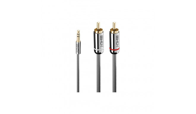 Lindy Audiokabel an Phono 3.5mm Cromo line 0.5m