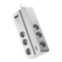 APC Essential surge protection power strip 6 sockets 2 m white (PM6-FR)