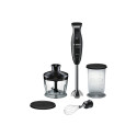 Bosch | Blender | CleverMixx MSM2650B | Hand Blender | 600 W | Number of speeds 12 | Chopper | Black