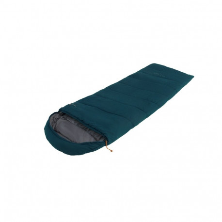 Easy Camp Raven I Square 2°C | Sleeping Bag | 220 x 80 cm | -12 to 7 °C | Two-way open-end, L-shaped