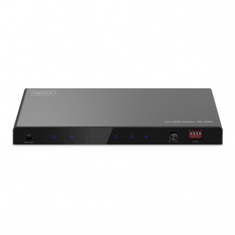 Digitus 8K HDMI jagaja, 1x4 | DS-55340 | must