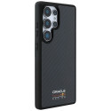Red Bull Real Carbon Fiber Shiny Logo MagSafe Case for Samsung Galaxy S25 Ultra Black