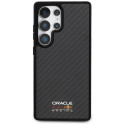 Red Bull Real Carbon Fiber Shiny Logo MagSafe Case for Samsung Galaxy S25 Ultra Black