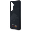 Case Red Bull nahast võrgusilmadega pressitud Bull MagSafe Samsung Galaxy S25 tumesinine