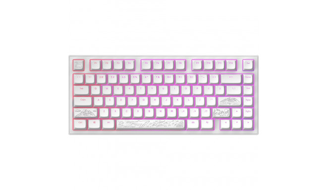 Dark Project ALU81A Terra Nostra G3Ms Moonstone Keyboard (DPKB_NOSTRA_81_ANSI_WHITE)