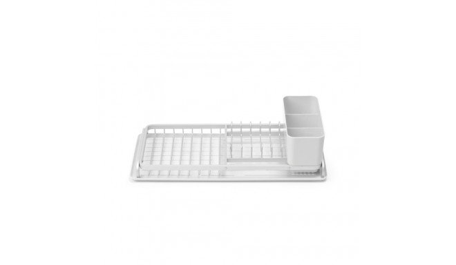 BRABANTIA kompaktne nõudekuivatusrest tumehall 12.6 x 46.3 x 20 cm