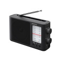 Sony | Analoograadio | ICF-506 | 5 W | Must